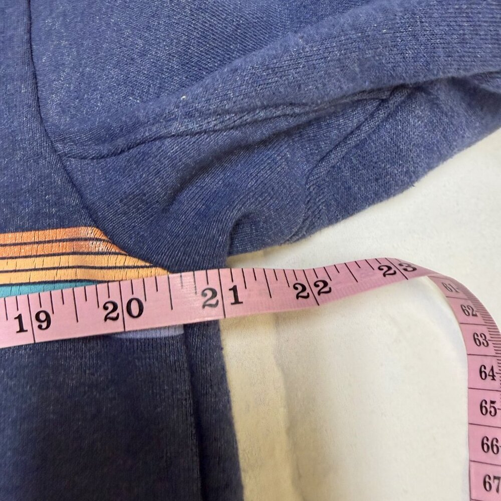 Patagonia Women’s Ridge Rise Uprisal Crew Medium Blue Graphic‎ EUC - Picture 7 of 9